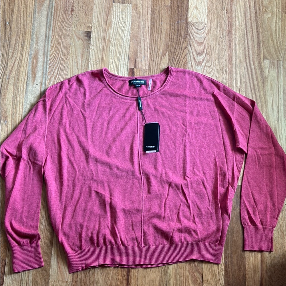 Repeat Cashmere Women's Rose Crew Neck Sweater